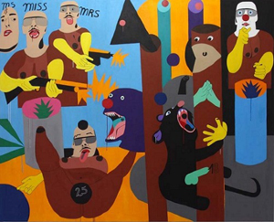 &ldquo;The Liquidators&rdquo; &copy; Nina Chanel Abney (www.ninachanel.com)